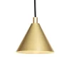 Nemo Lighting Deckenleuchten-Örsjö Tratten Pendelleuchte, klein, Messing