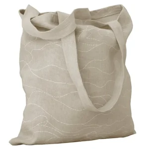 Saana ja Olli Taschen^Rakkauden Meri Canvastasche, Beige – Weiß