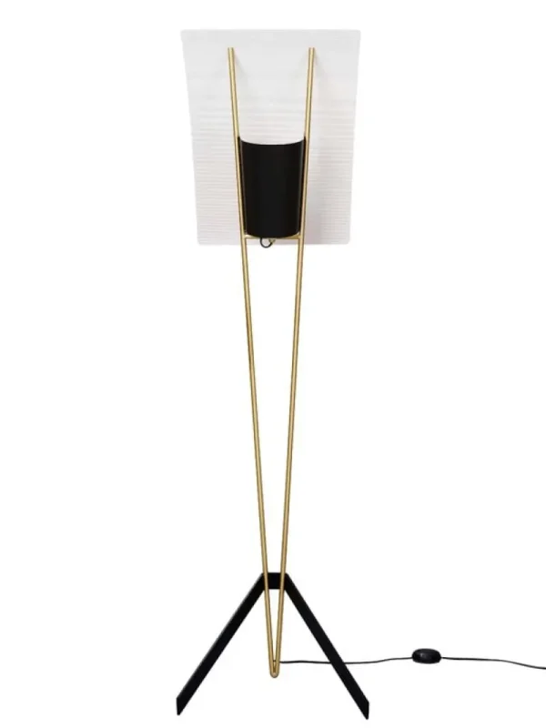 &Tradition Stehleuchten-Sammode G30 Stehleuchte, Schwarz – Weiß
