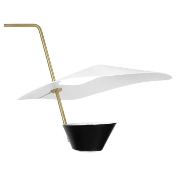 Nuura Wandleuchten-Sammode G25 Wandleuchte, Schwarz – Weiß