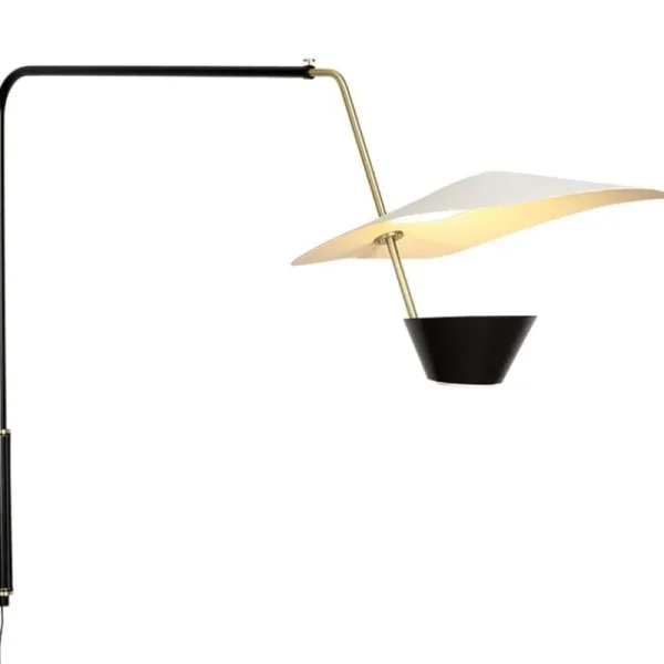 Nuura Wandleuchten-Sammode G25 Wandleuchte, Schwarz – Weiß