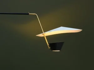 Nuura Wandleuchten-Sammode G25 Wandleuchte, Schwarz – Weiß