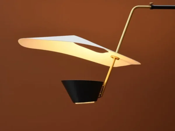 Nuura Wandleuchten-Sammode G25 Wandleuchte, Schwarz – Weiß