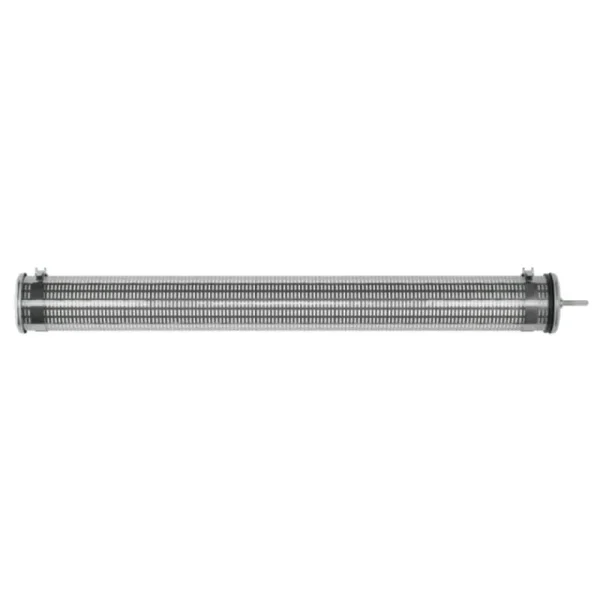 Sammode Badezimmerbeleuchtung | Außenleuchten^Kyhn Wand-/Deckenleuchte, 130 cm, Edelstahl
