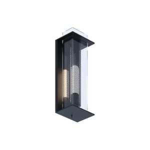 AGO Wandleuchten-Sammode Quadratube W1 Wandleuchte, S, 300, schwarz