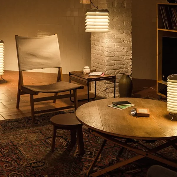 Artemide Stehleuchten-Santa & Cole Stehleuchte Maija 30, weiß