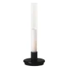 New Works Tragbare Lampen-Santa & Cole Sylvestrina Tischleuchte, tragbar, Transparent - Schwarz