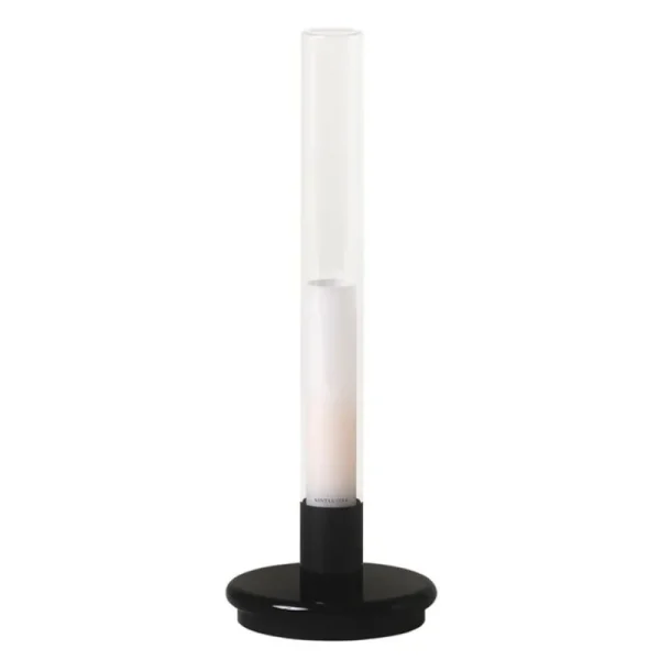 New Works Tragbare Lampen-Santa & Cole Sylvestrina Tischleuchte, tragbar, Transparent - Schwarz
