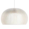 Louis Poulsen Deckenleuchten-Secto Design Atto 5000 Pendelleuchte, weiß