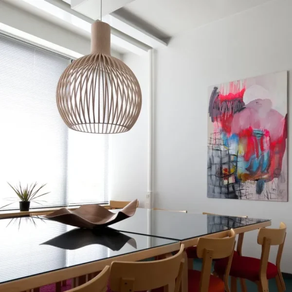 Secto Design Deckenleuchten-Octo 4240 Pendelleuchte, Birke