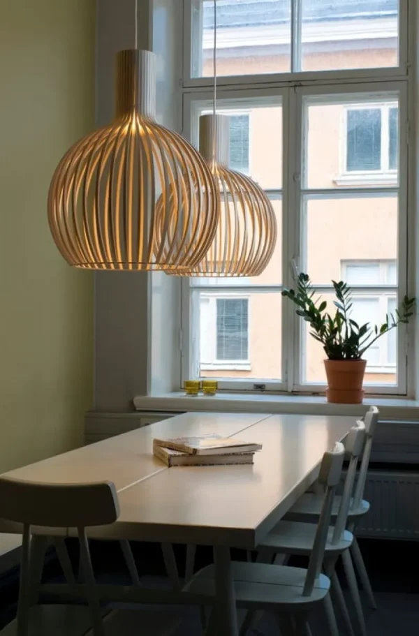 Pholc Deckenleuchten-Secto Design Pendelleuchte Octo Small 4241, Birke