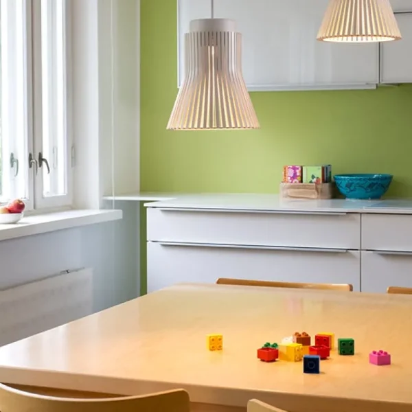 Foscarini Deckenleuchten-Secto Design Pendelleuchte Petite 4600, Walnuss