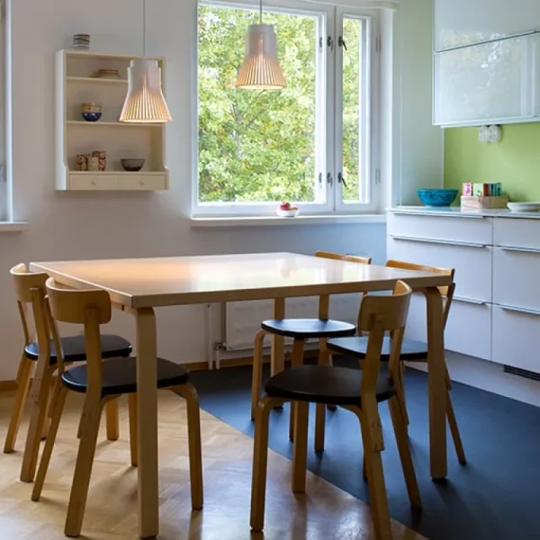 Foscarini Deckenleuchten-Secto Design Pendelleuchte Petite 4600, Walnuss