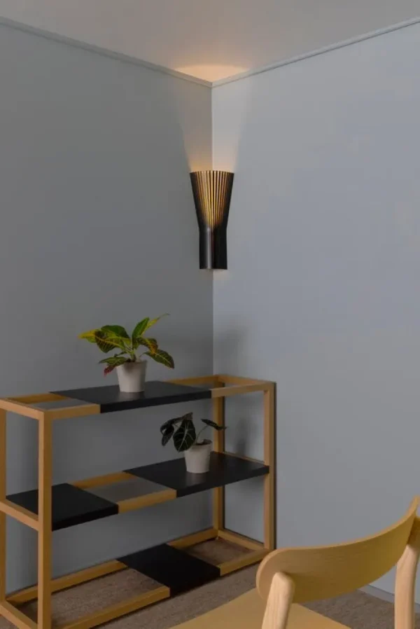 Anglepoise Wandleuchten-Secto Design Secto 4237 Eckleuchte, 45 cm, Schwarz