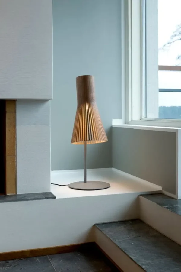 Graypants Tischlampen-Secto Design Secto 4220 Tischleuchte, Walnuss
