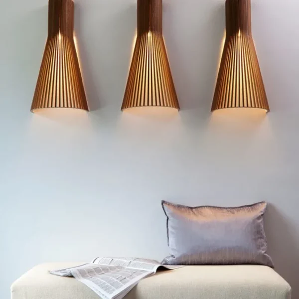 Vibia Wandleuchten-Secto Design Secto 4231 Wandleuchte, 45 cm, schwarz