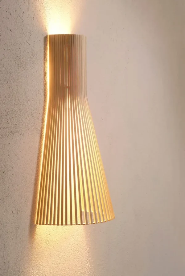 Flos Wandleuchten-Secto Design Secto 4230 Wandleuchte, 60 cm, Birke