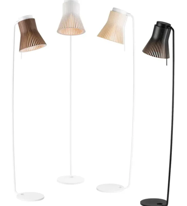 Nemo Lighting Stehleuchten-Secto Design Stehleuchte Petite 4610, Walnuss