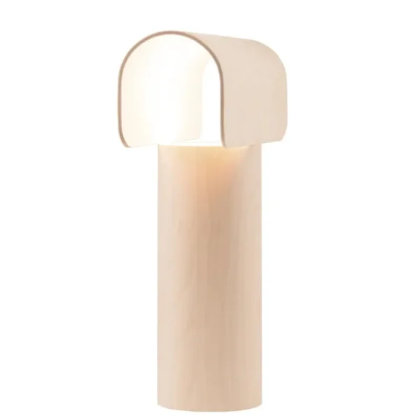 DCWu00e9ditions Tischlampen-Secto Design Teelo 8020 Tischleuchte, Birke natur