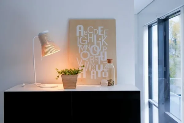 Secto Design Bürobeleuchtung | Schreibtischlampen^Tischleuchte Petite 4620, Birke