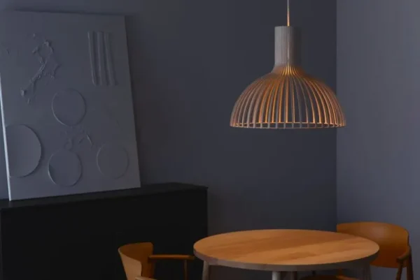 Bomma Deckenleuchten-Secto Design Victo 4250 Pendelleuchte, Nussbaum