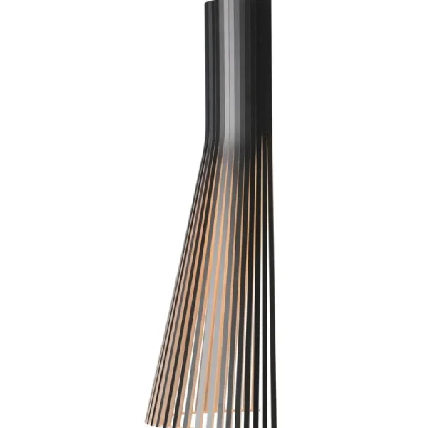 Tom Dixon Wandleuchten-Secto Design Wandleuchte Secto 4230 60 cm, direkte Wandmontage, schwarz