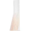 Secto Design Wandleuchten-Wandleuchte Secto 4231 45 cm, direkte Wandmontage, weiß