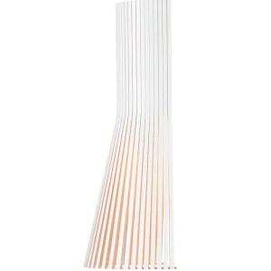 Secto Design Wandleuchten-Wandleuchte Secto 4231 45 cm, direkte Wandmontage, weiß
