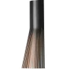 Secto Design Wandleuchten-Wandleuchte Secto 4231 45 cm, direkte Wandmontage, schwarz