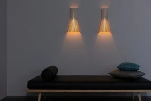 Secto Design Wandleuchten-Wandleuchte Secto 4231 45 cm, direkte Wandmontage, weiß