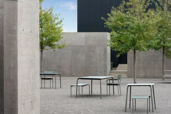 Serax Terrassenmöbel | Tische^August Esstisch, 170 x 90 cm, Grün