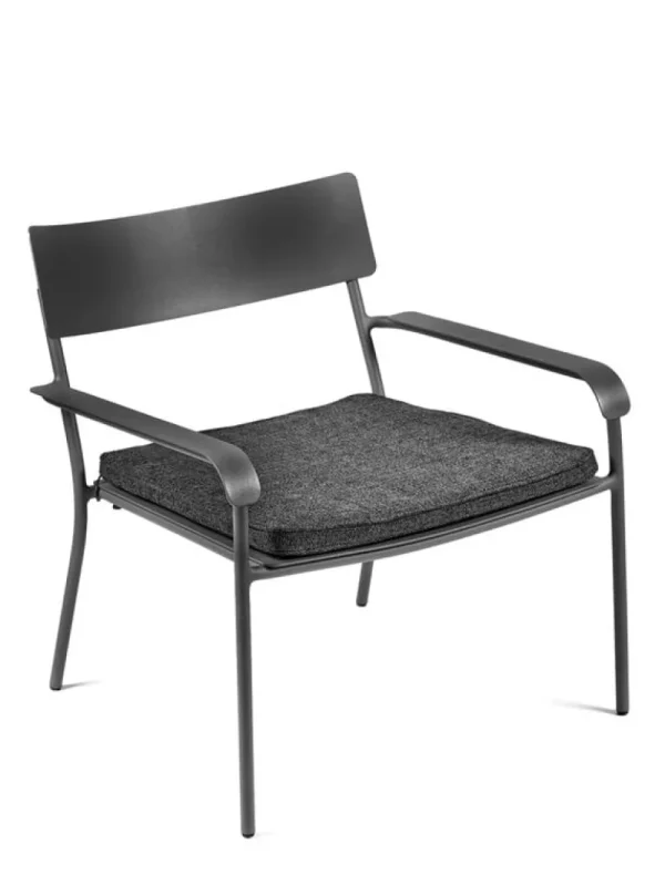 Serax Outdoor-textilien^August Loungesesselkissen, Schwarz