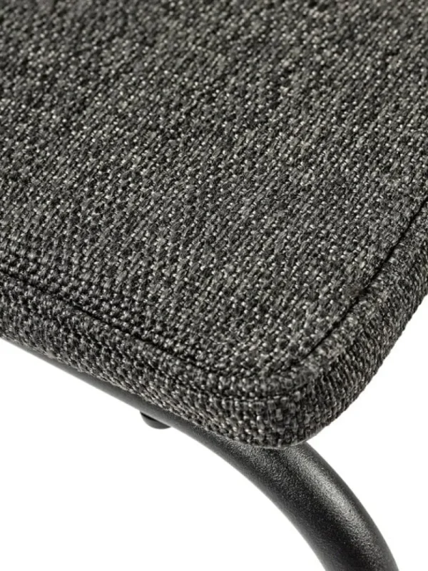 Serax Outdoor-textilien^August Stuhlkissen, breit, Schwarz
