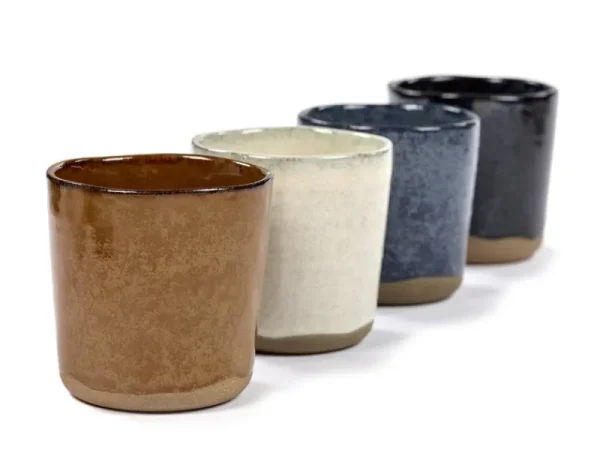 Serax Geschirr^Becher Merci No 9, blaugrau