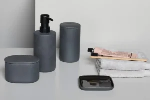 Serax Badezimmeraccessoires^Cose Seifenspender, Dunkelgrau