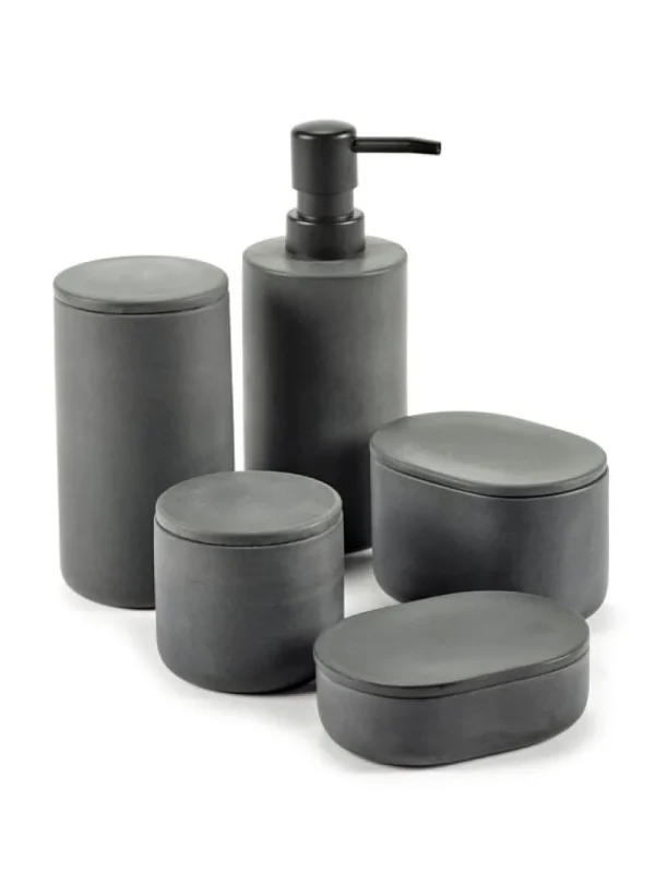 Serax Badezimmeraccessoires^Cose Seifenspender, Dunkelgrau