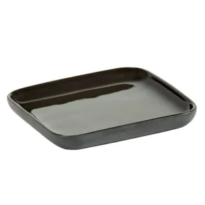 Serax Badezimmeraccessoires^Cose Tablett, quadratisch, Dunkelgrau