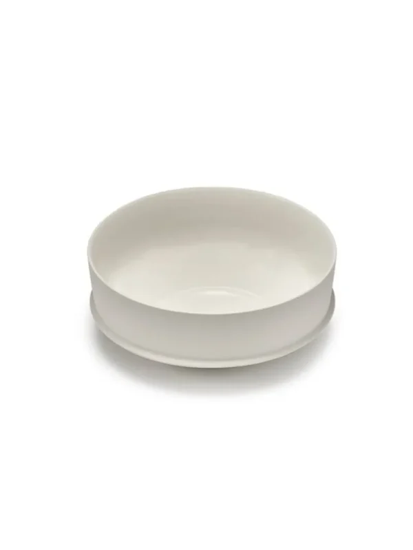 Serax Geschirr^Dune Schale, L, 28,5 cm, Alabaster