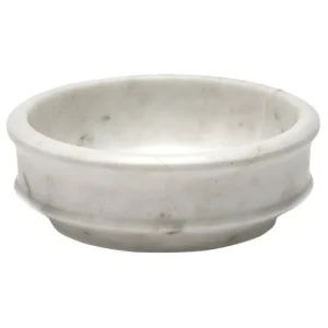 Serax Geschirr | Dekorationsgegenstände^Dune Schale, S, 16 cm, weißer Marmor