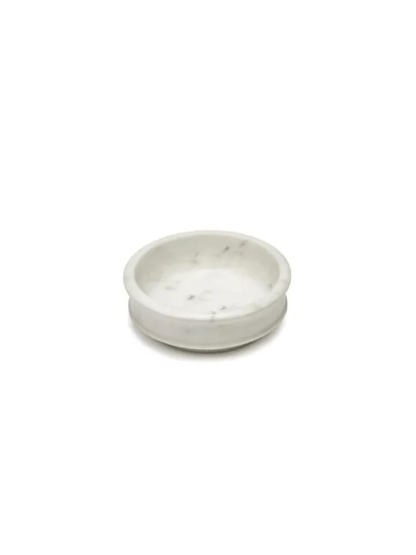 Serax Geschirr | Dekorationsgegenstände^Dune Schale, S, 16 cm, weißer Marmor