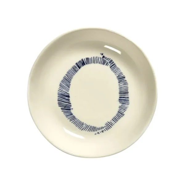 Serax Geschirr | Dekorationsgegenstände^Feast Teller, 11,5 cm, 4 Stück, Weiß - Blau
