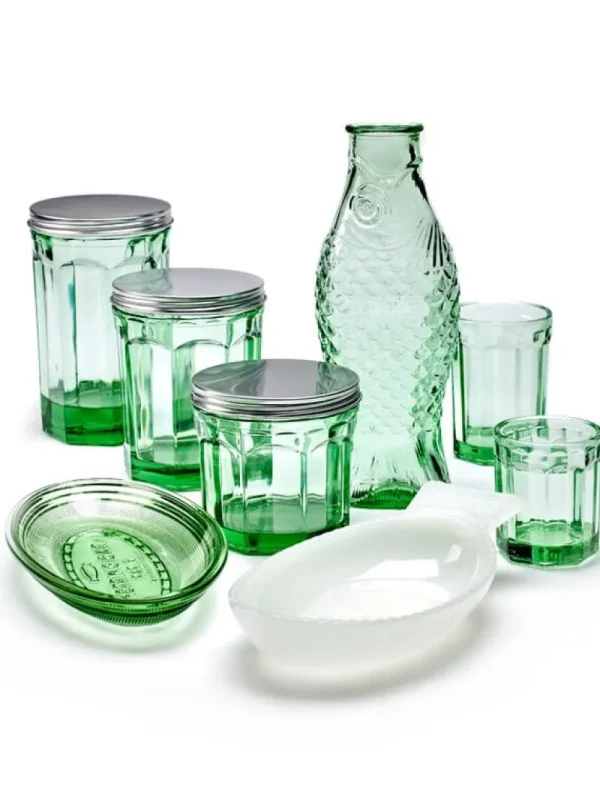 Serax Gläser Und Tassen^Fish & Fish Glas, 400 ml, Grün
