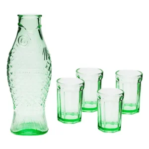 Serax Karaffen Und Krüge | Gläser Und Tassen^Fish & Fish Set, 5-teilig, grün