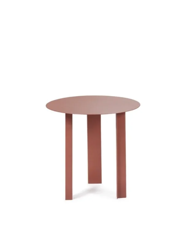 Artek Tische-Serax Metal Sculptures Beistelltisch, S, rote Rohre