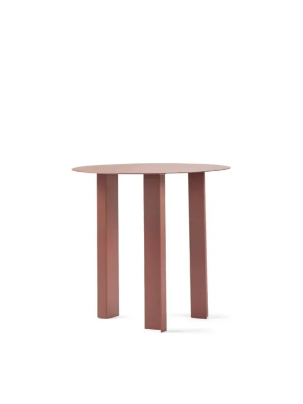 Artek Tische-Serax Metal Sculptures Beistelltisch, S, rote Rohre