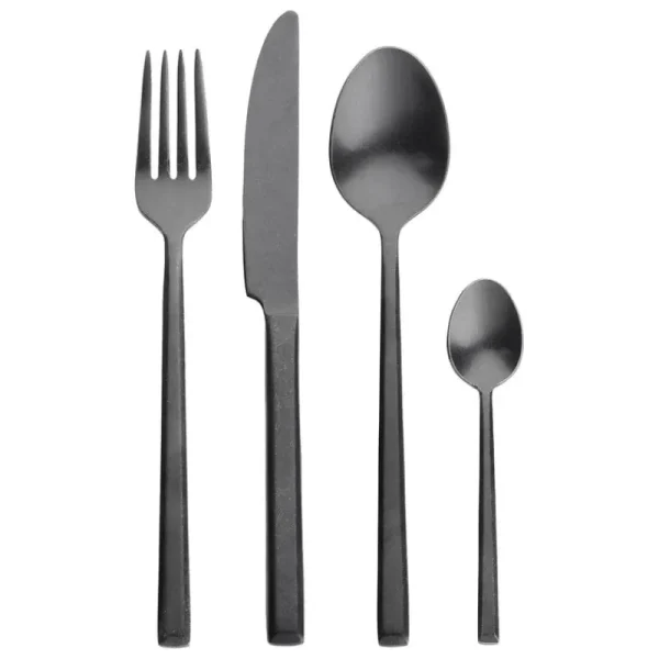 Serax Besteck^Pure Besteckset, 24-teilig, schwarz