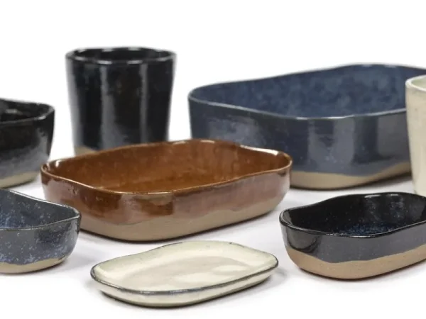 Finnish Design Shop Geschirr^Serax Schale Merci No 8, dunkelblau