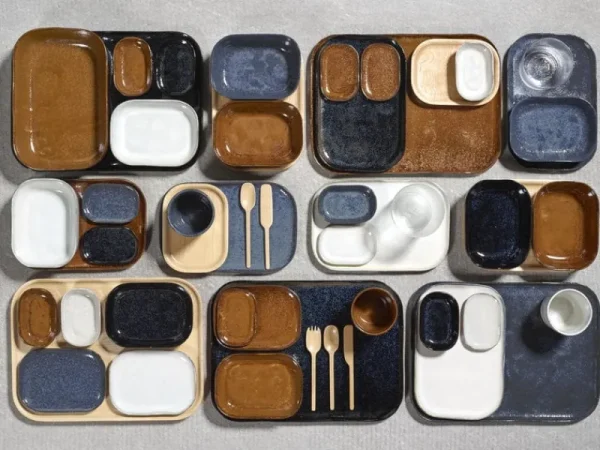 Finnish Design Shop Geschirr^Serax Schale Merci No 8, dunkelblau