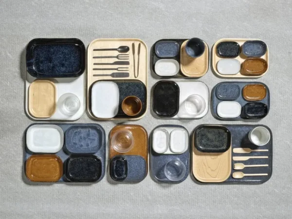 Finnish Design Shop Geschirr^Serax Schale Merci No 8, dunkelblau