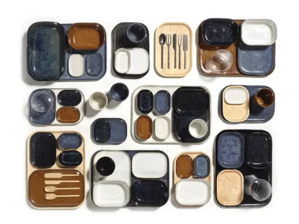 Finnish Design Shop Geschirr^Serax Schale Merci No 8, dunkelblau